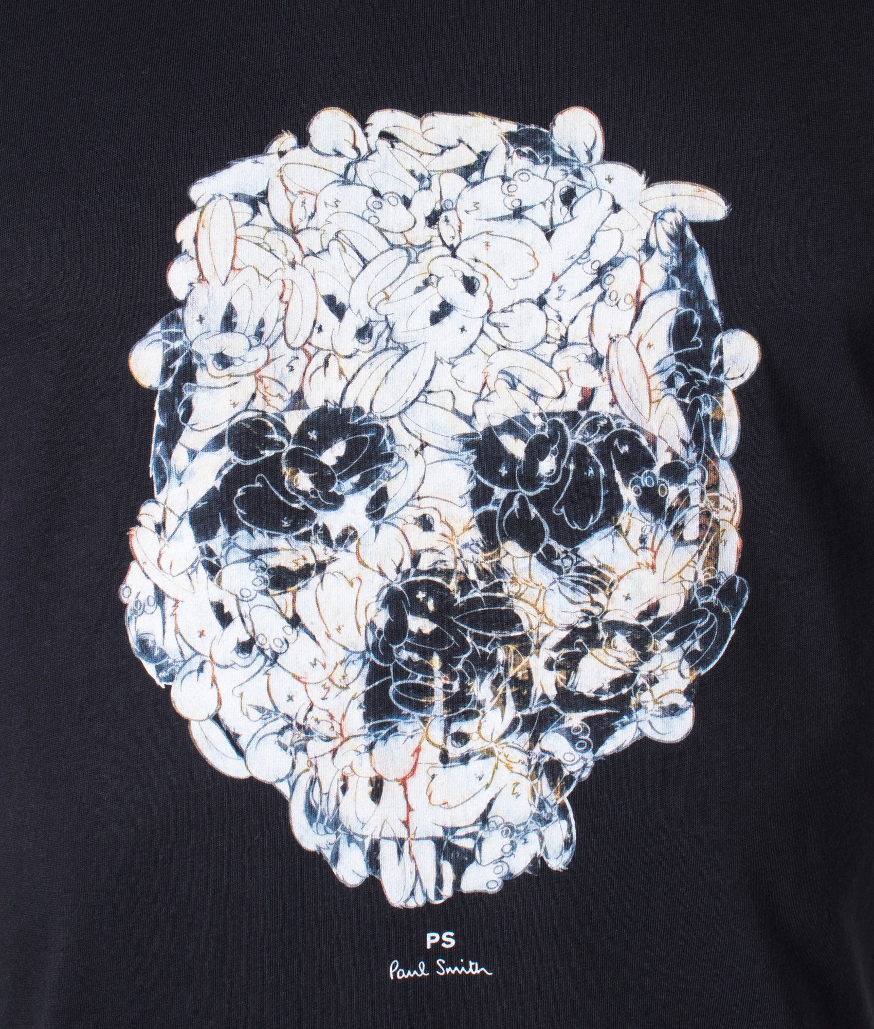 Bunnyskull-T-Shirt-Black-PS-Paul-Smith-EQVVS
