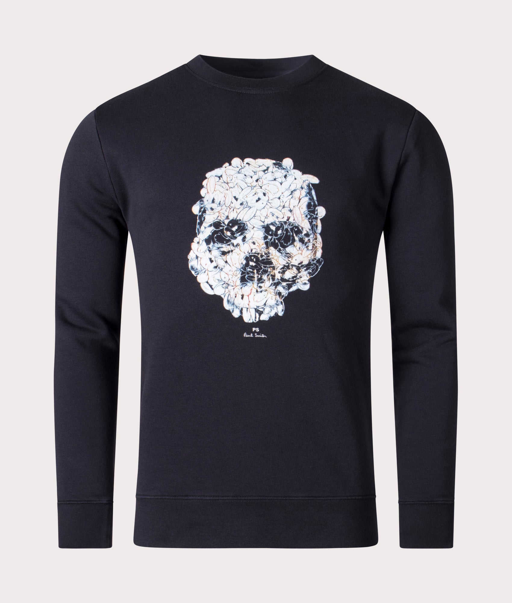 Bunny-Skull-Logo-Sweatshirt-Black-PS-Paul-Smith-EQVVS