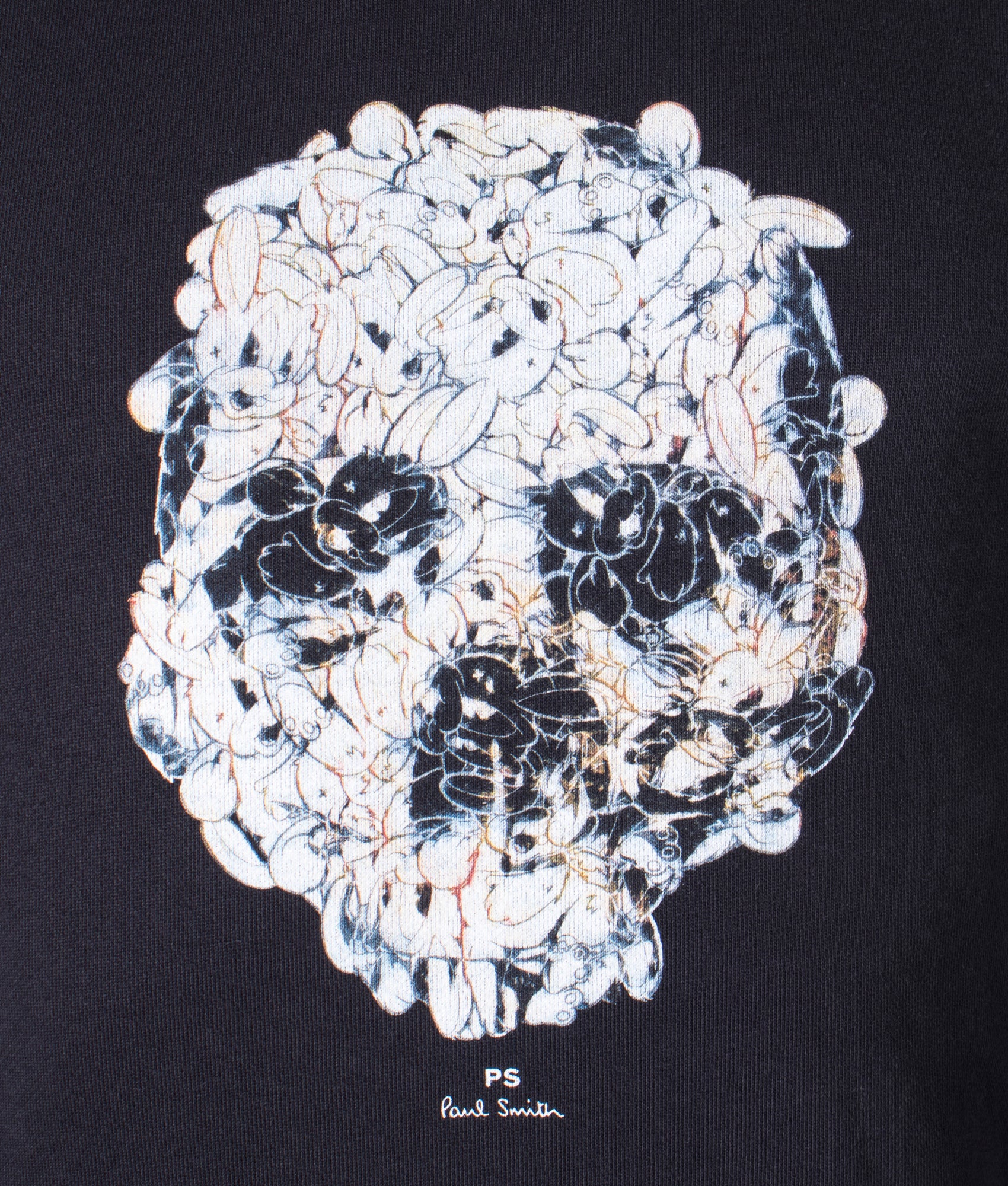 Bunny-Skull-Logo-Sweatshirt-Black-PS-Paul-Smith-EQVVS