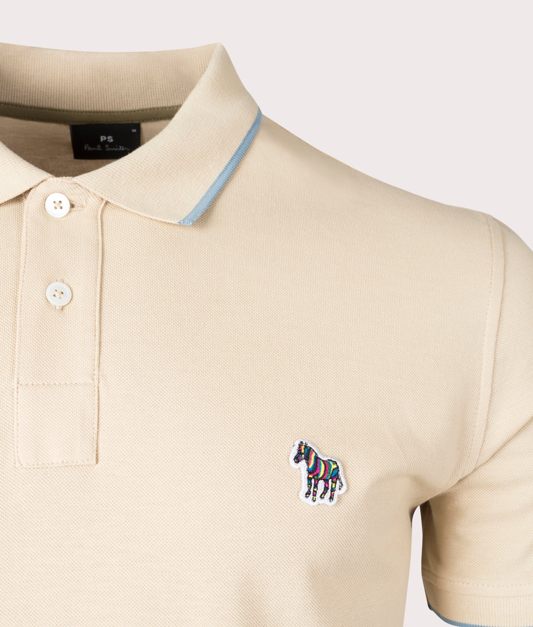 Regular Fit Zebra Badge Polo Shirt