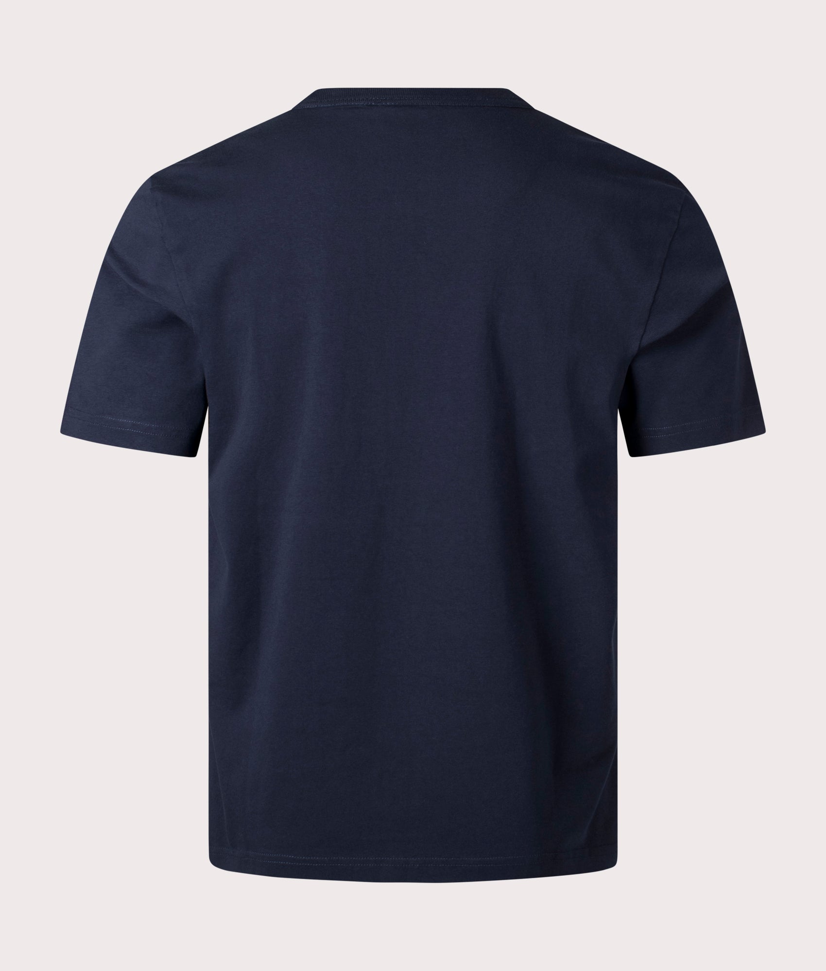 Zebra Motif T-Shirt Very Dark Navy, PS Paul Smith, EQVVS, Mannequin Back Shot