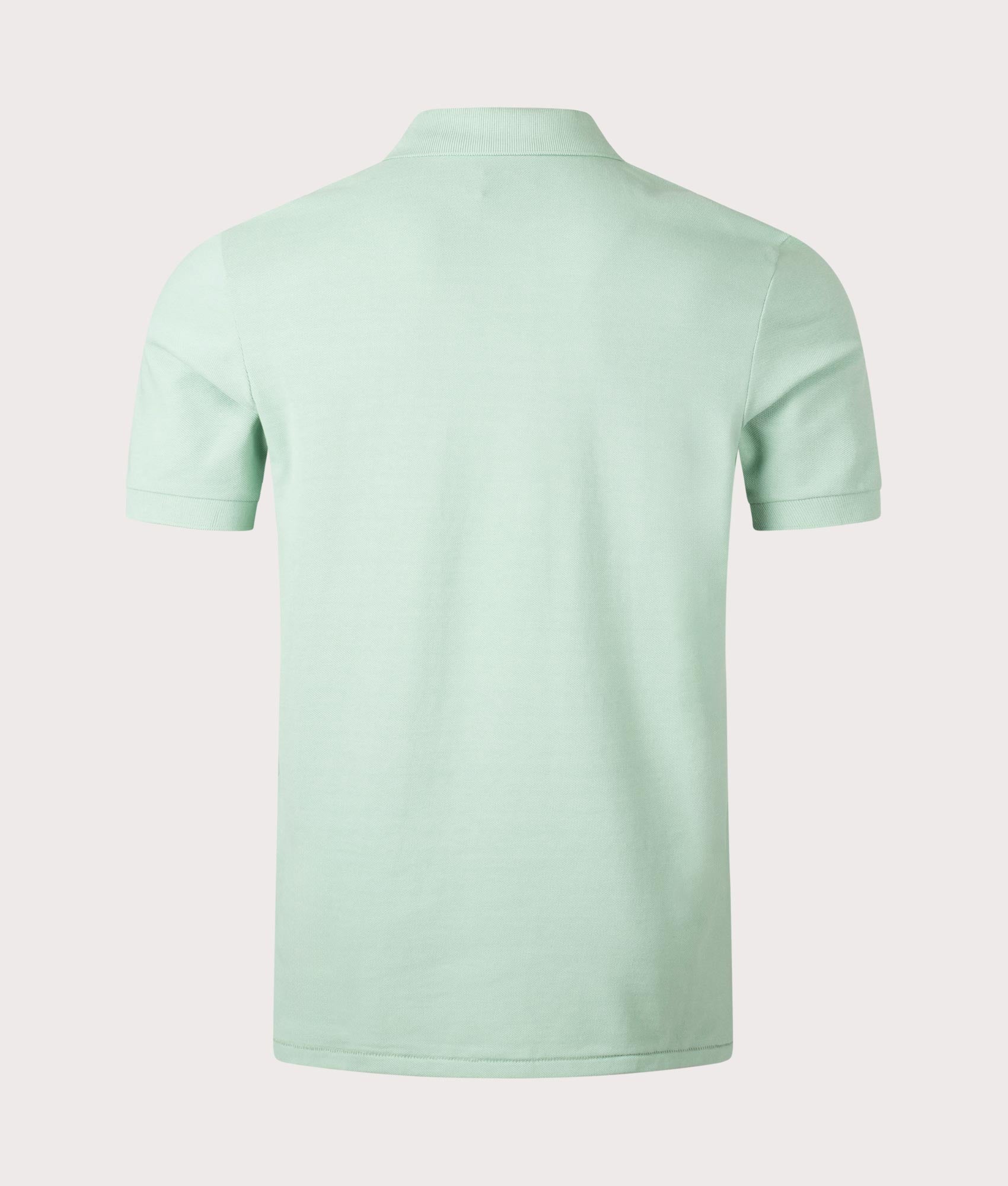 Zebra Badge Polo Shirt Pastel Green, PS Paul Smith, EQVVS, mannequin back 