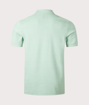 Zebra Badge Polo Shirt Pastel Green, PS Paul Smith, EQVVS, mannequin back 
