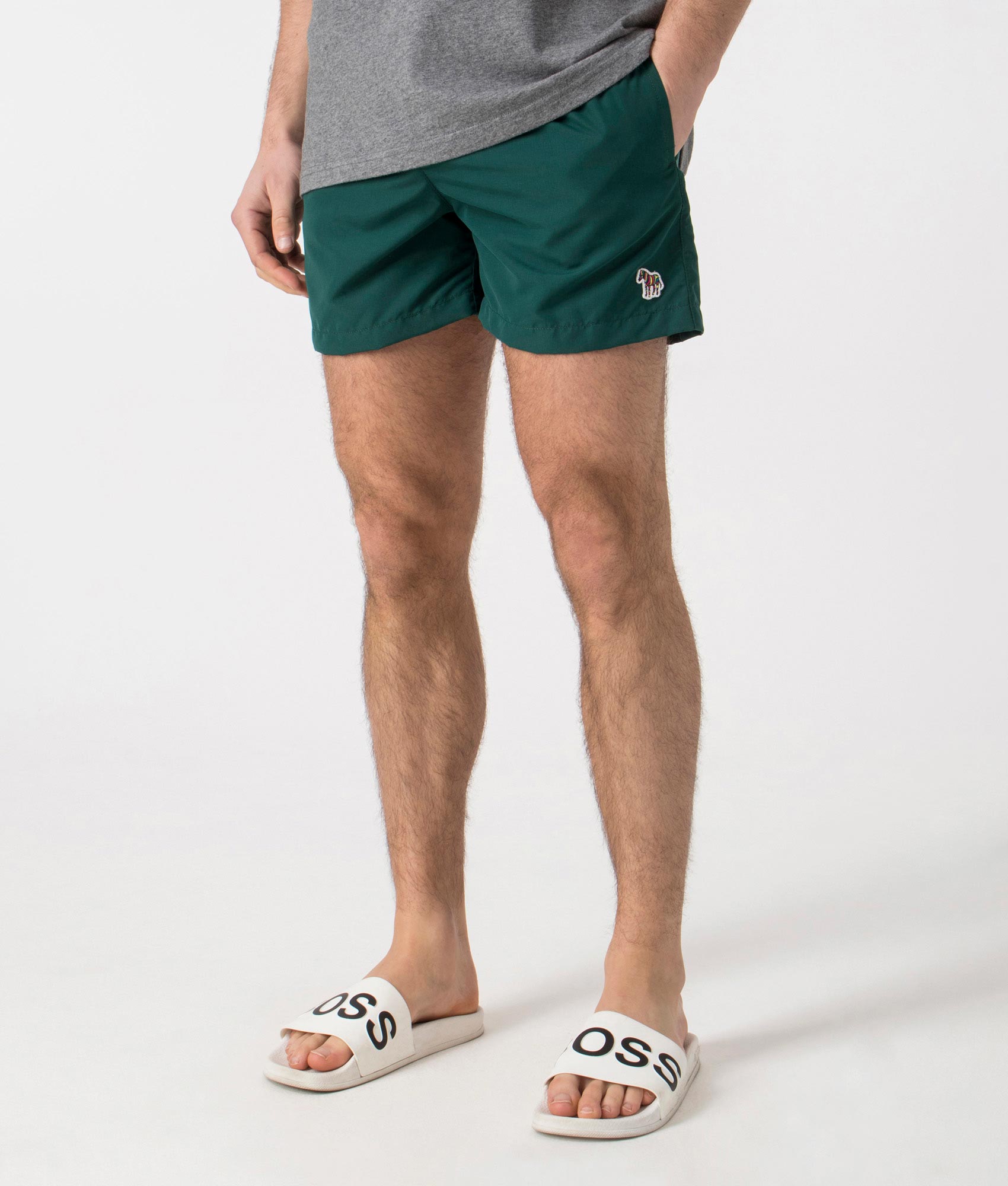 Regular Fit PS Zebra Swim Shorts