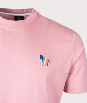 Broad Zebra T-Shirt Powder Pink, PS Paul Smith, EQVVS, Mannequin detail 