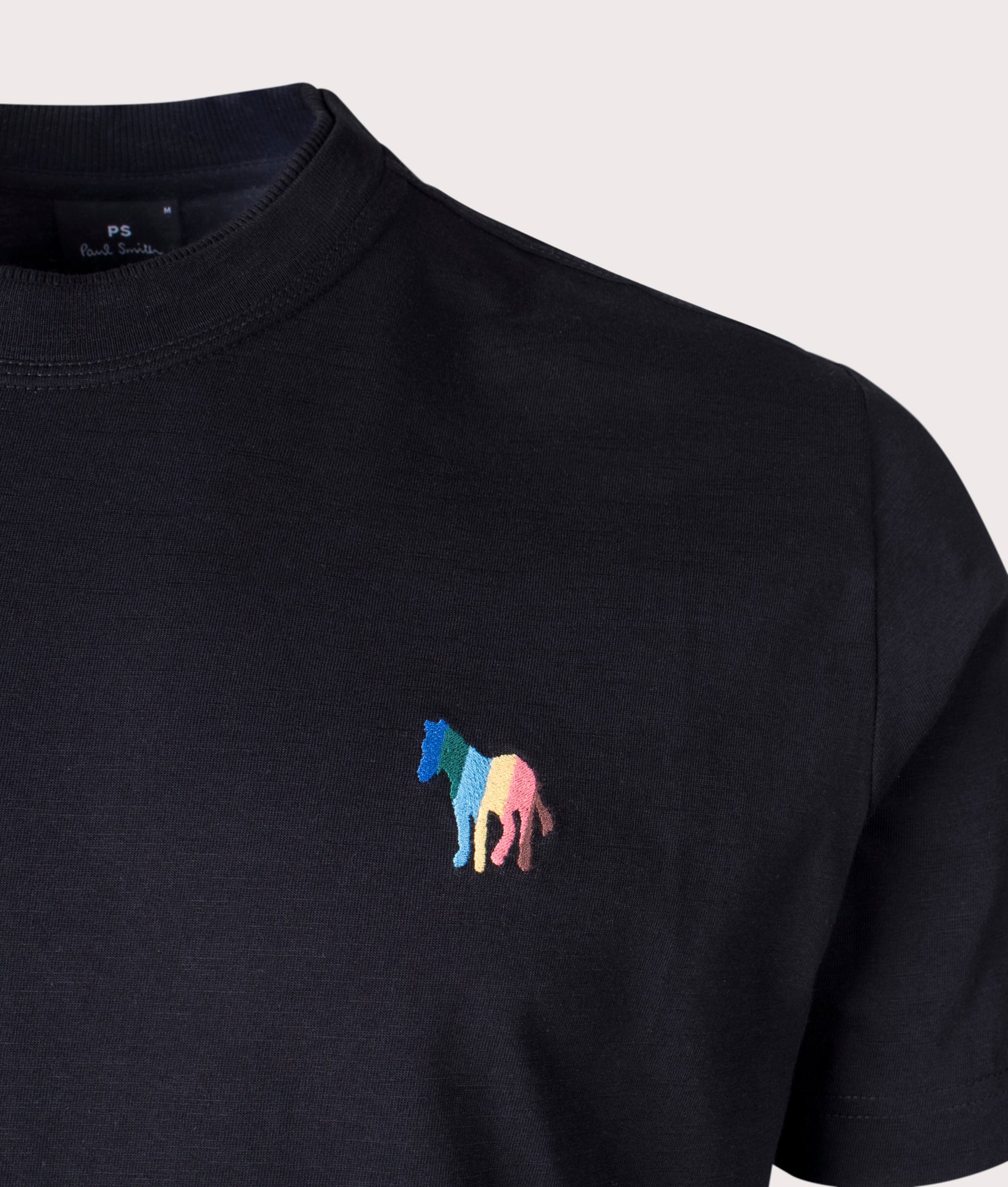 Broad Zebra T-Shirt Black, PS Paul Smith, EQVVS, Mannequin detail 
