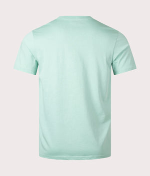 Zebra Badge T-Shirt Pastel Green, PS Paul Smith,EQVVS, Mannequin back 