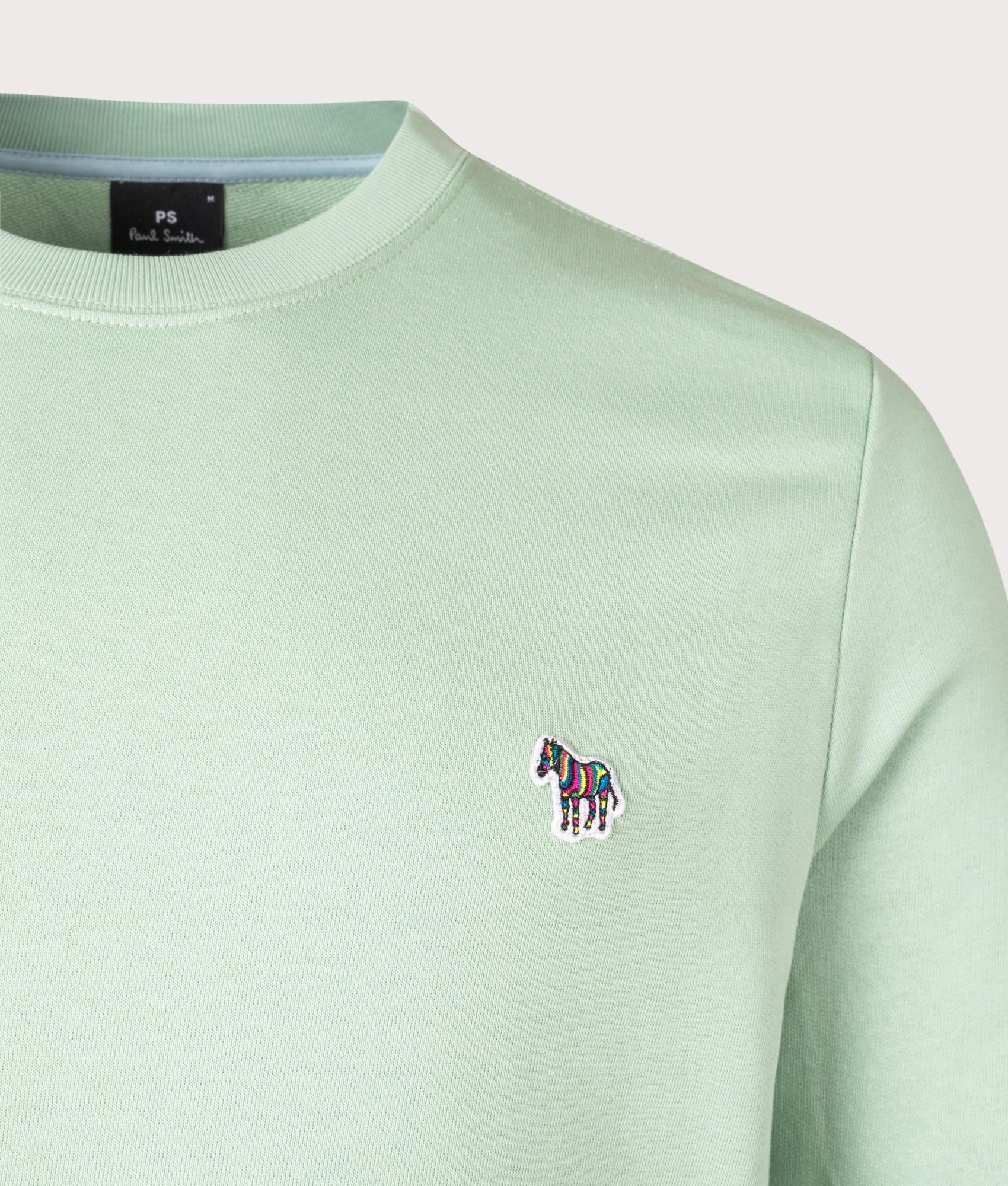 Regular Fit Zebra Badge Sweatshirt