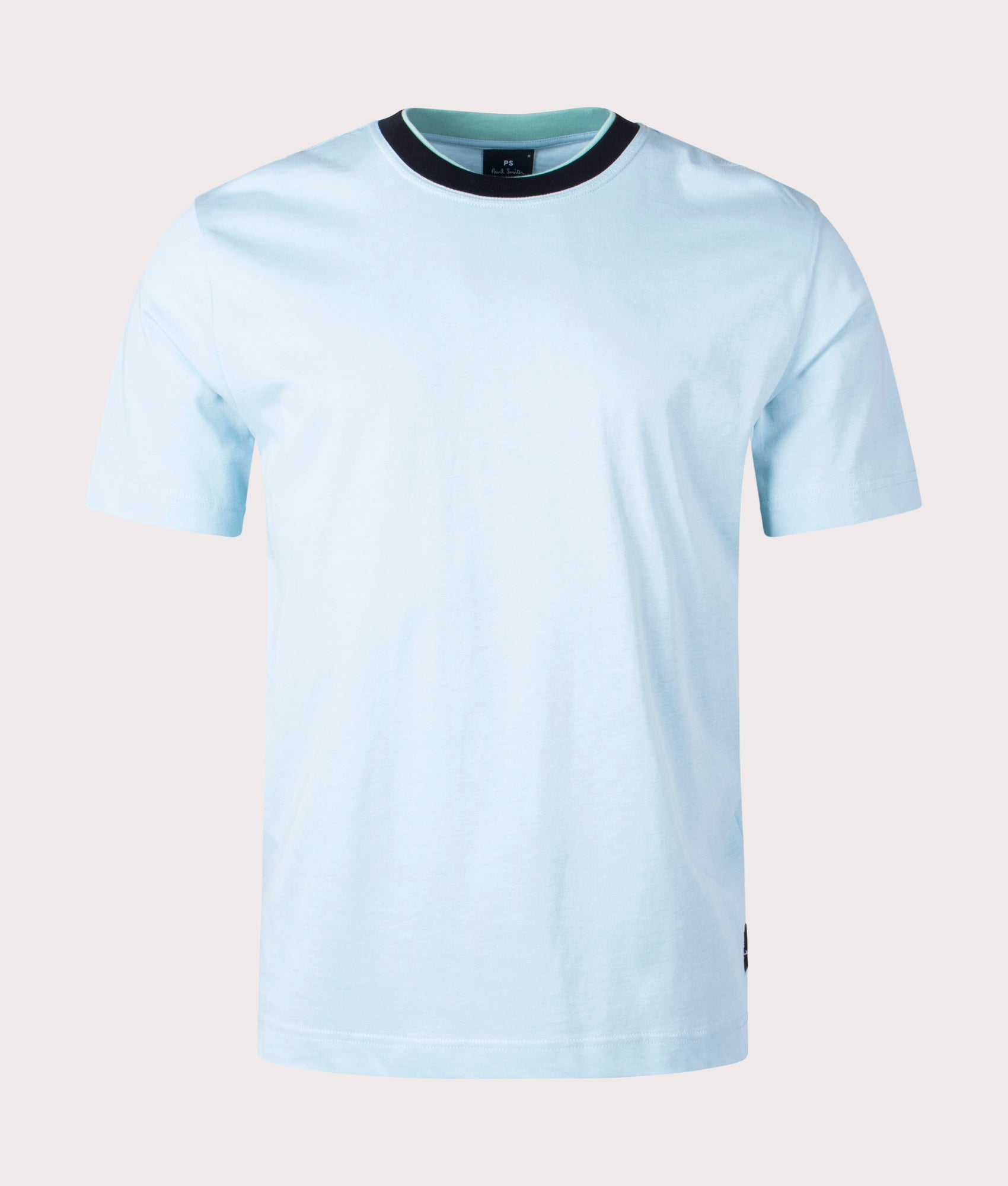 Regular Fit Contrast Crew Neck T-Shirt