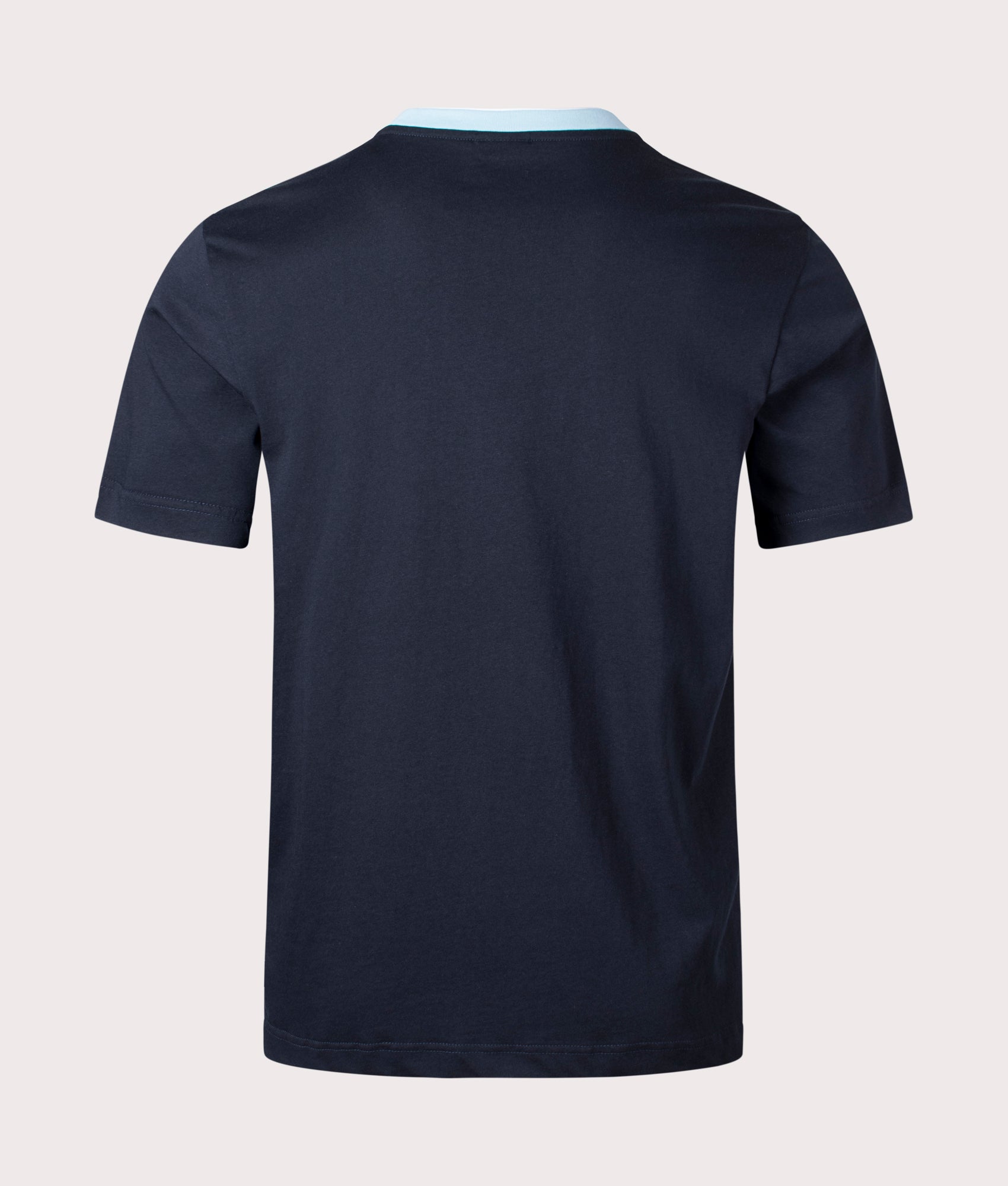 Contrast Crew Neck T-Shirt Navy, PS Paul Smith, EQVVS, mannequin back