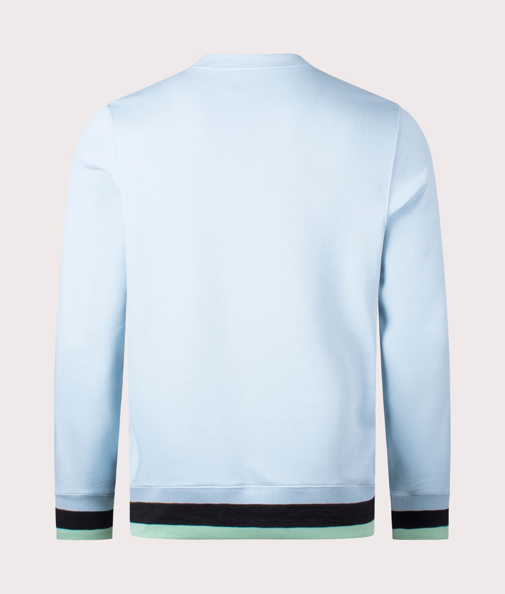Contrast Ribbed Sweatshirt Cobalt Blue PS Paul Smith, EQVVS, Mannequin back shot
