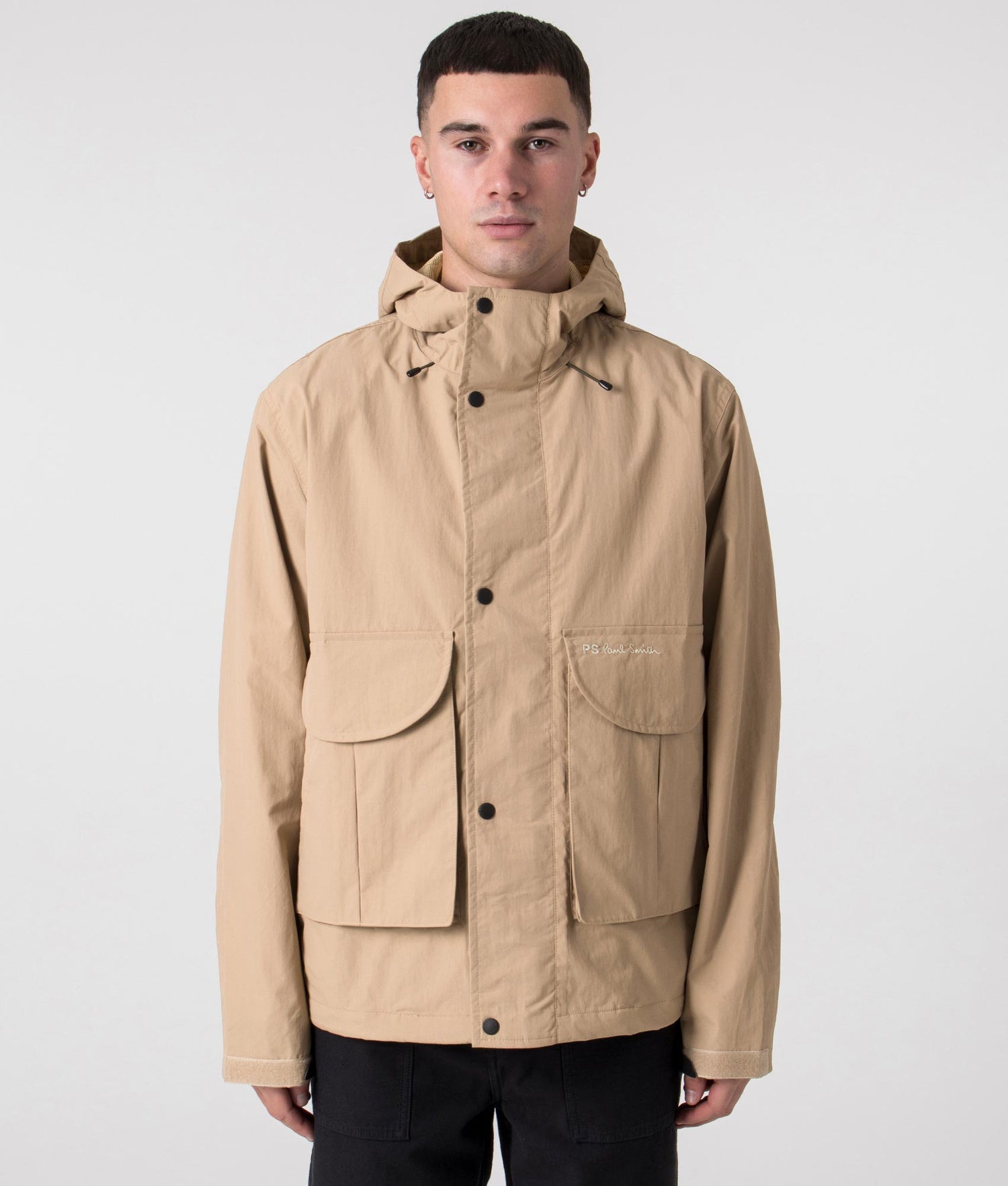 Fishing Jacket Tan | PS Paul Smith | EQVVS Fishing Jacket Tan | PS Paul Smith | EQVVS