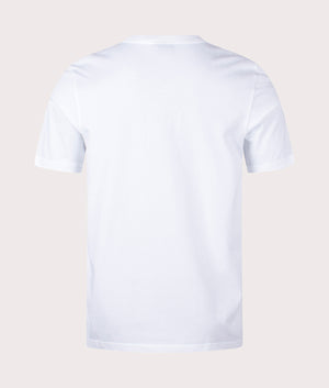 Stripe Logo T-Shirt, white, PS Paul Smith, EQVVS, Mannequin back
