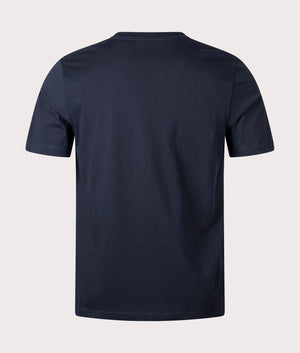 Stripe Logo T-Shirt Navy, PS Paul Smith, EQVVS, Mannequin back