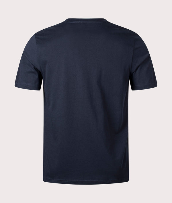 Stripe Logo T-Shirt Navy | PS Paul Smith | EQVVS