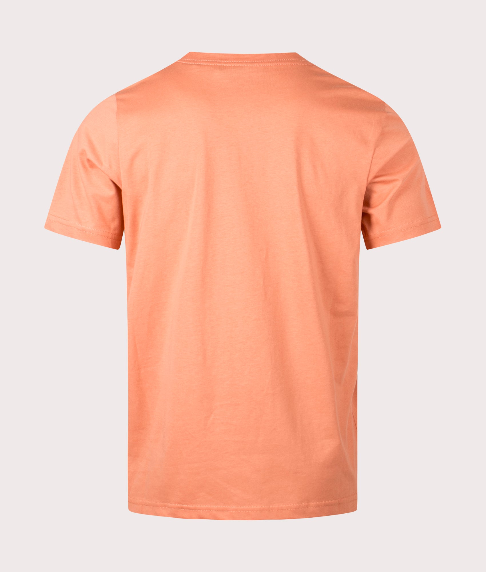 Paul smith Zebra Badge T-Shirt in goose beak Back shot at EQVVS