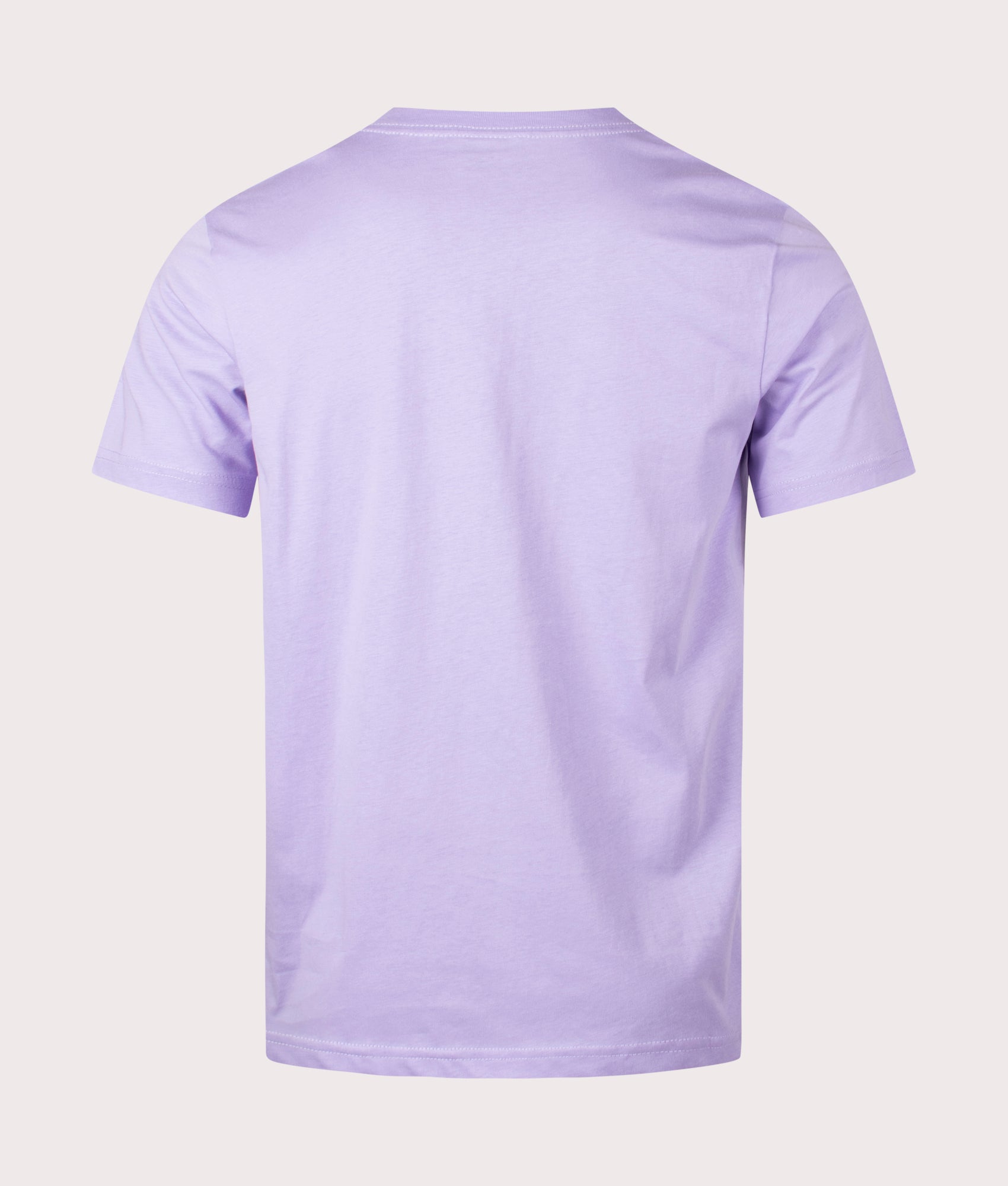 Ps Paul Smith Zebra Badge T-Shirt in 51a lilac back shot at EQVVS
