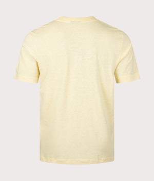 PS Paul Smith Broad Zebra T-Shirt in Lemon Yellow Back Shot at EQVVS