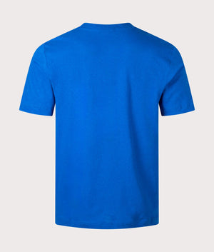 PS Paul Smith Broad Zebra T-Shirt in Cobalt Blue back Shot at EQVVS