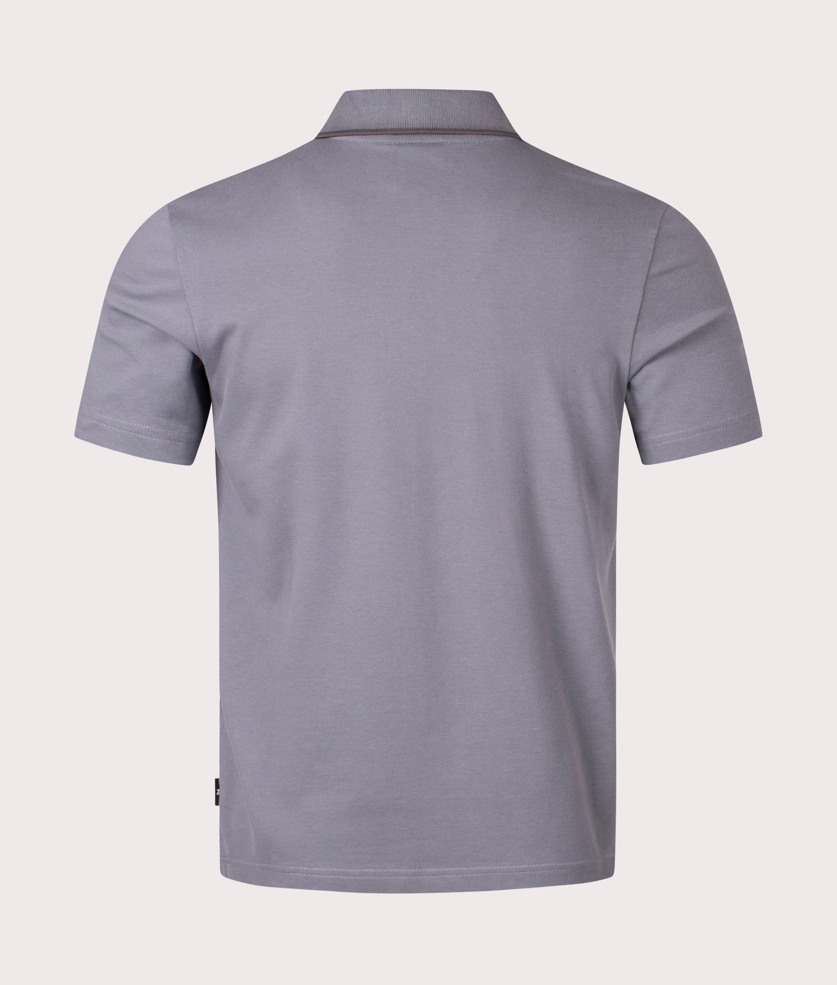 Short Sleeve Shirt in Smoke by PS Paul Smith. EQVVS Back Angle Shot.