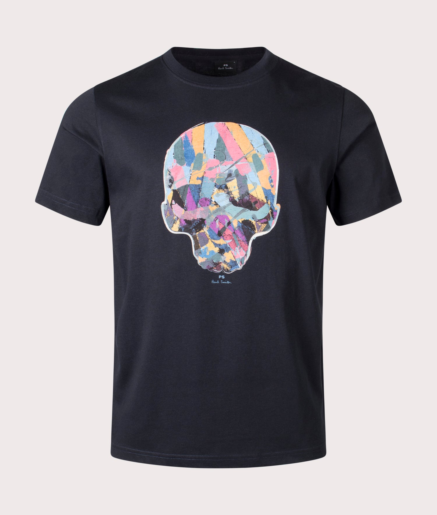 Multi Col Skull T-Shirt Very Dark Navy | PS Paul Smith | EQVVS 