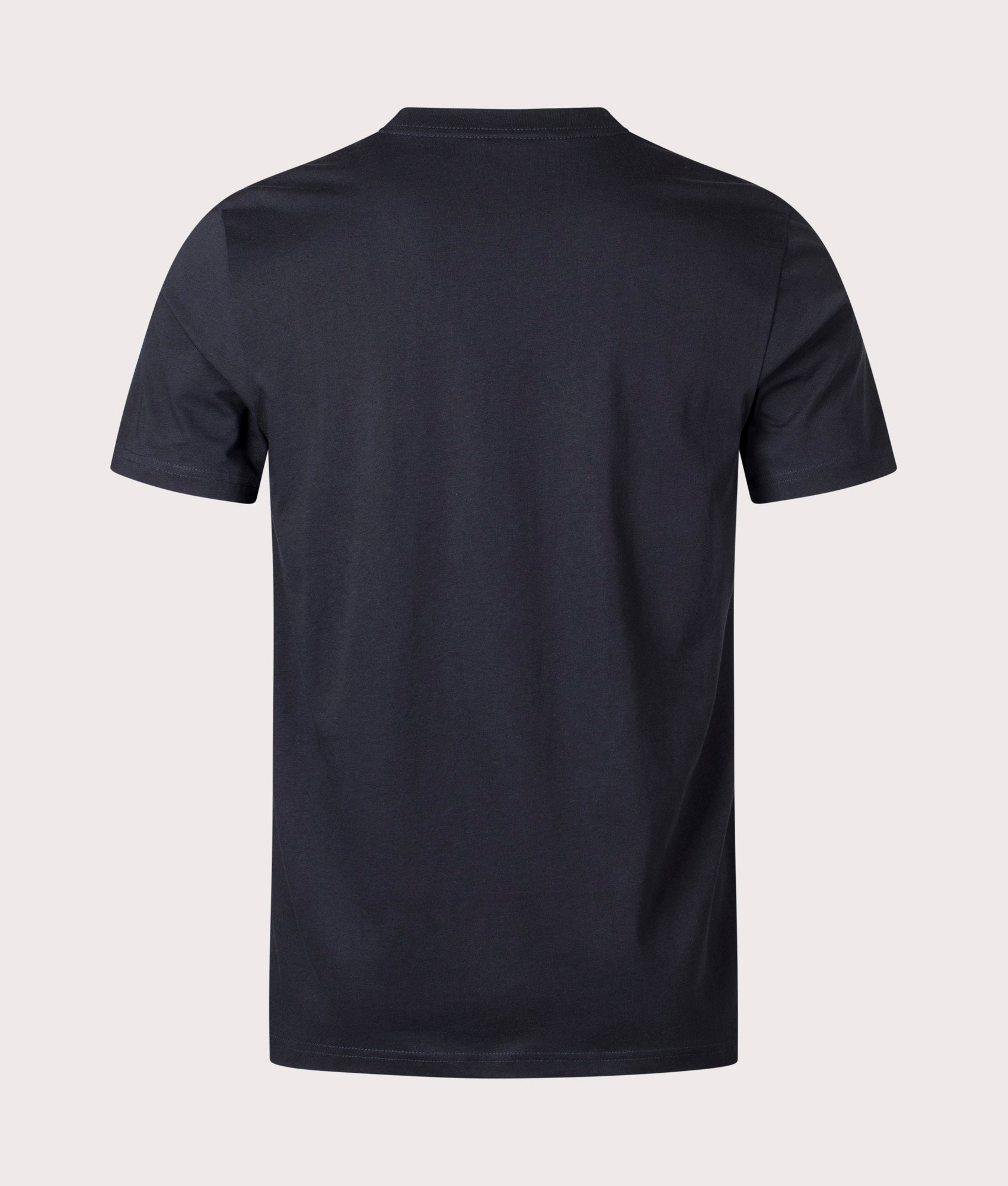 Astronaut T-Shirt in Dark Navy by PS Paul Smith. EQVVS Back Angle Shot.