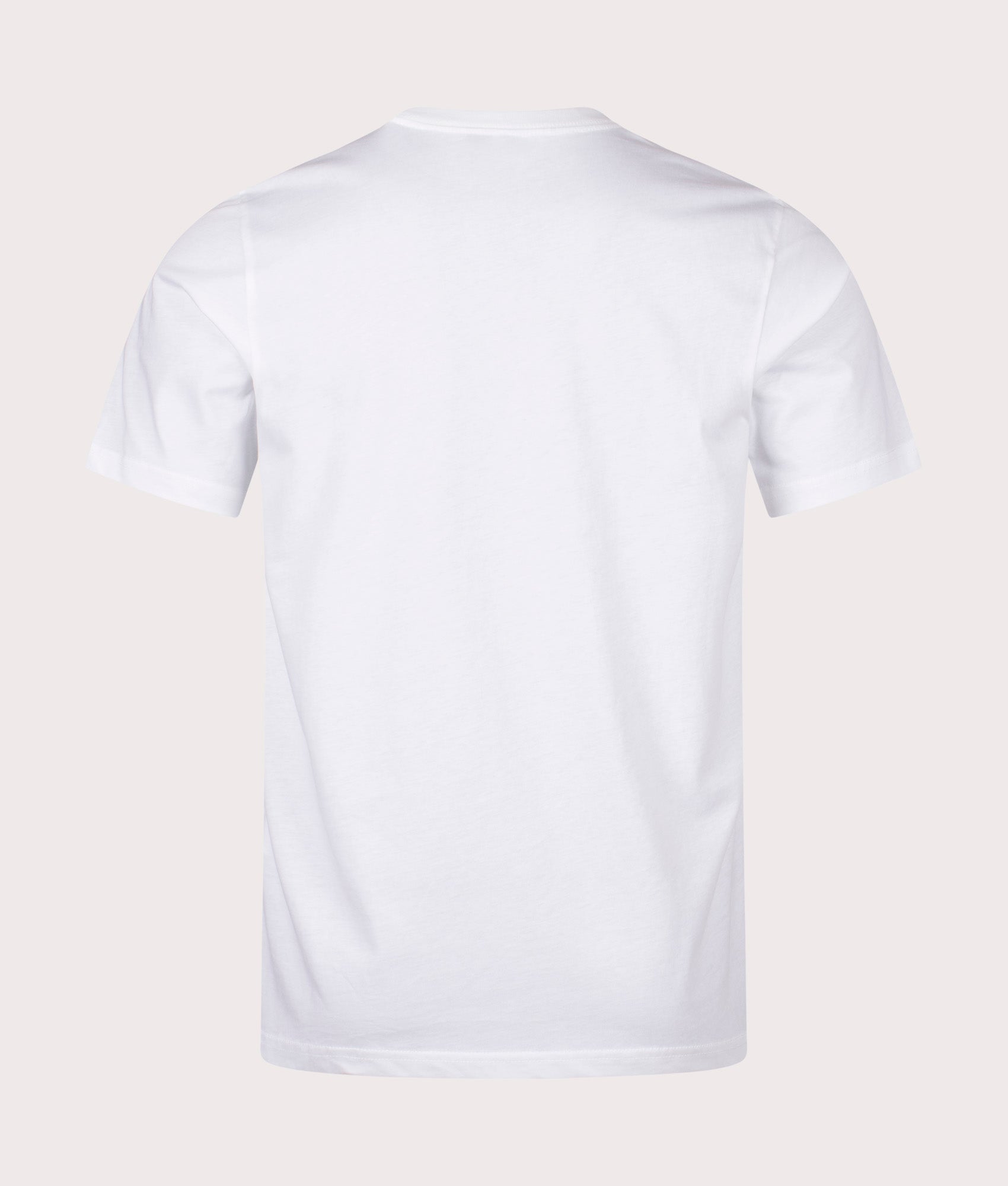 Zebras T-Shirt in White by PS Paul Smith. EQVVS Back Angle Shot.