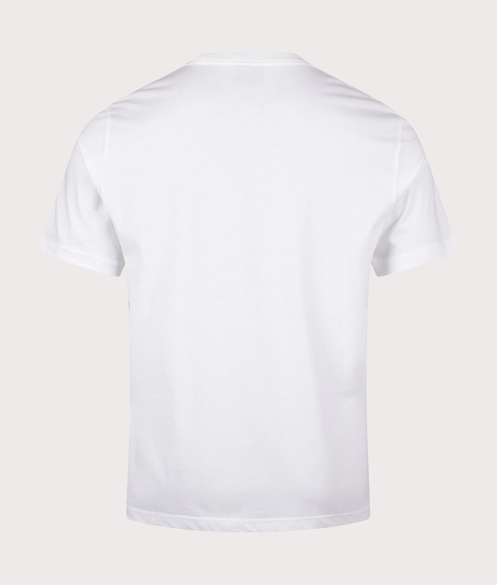 Zebra Balloon T-Shirt in White by PS Paul Smith. EQVVS Shot.