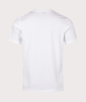 Colour Blocks T-Shirt in White by PS Paul Smith. EQVVS Shot. 