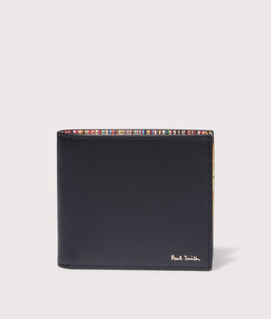Wallet Billfold in Black. Leather | PS Paul Smith | EQVVS | Wallet shot 