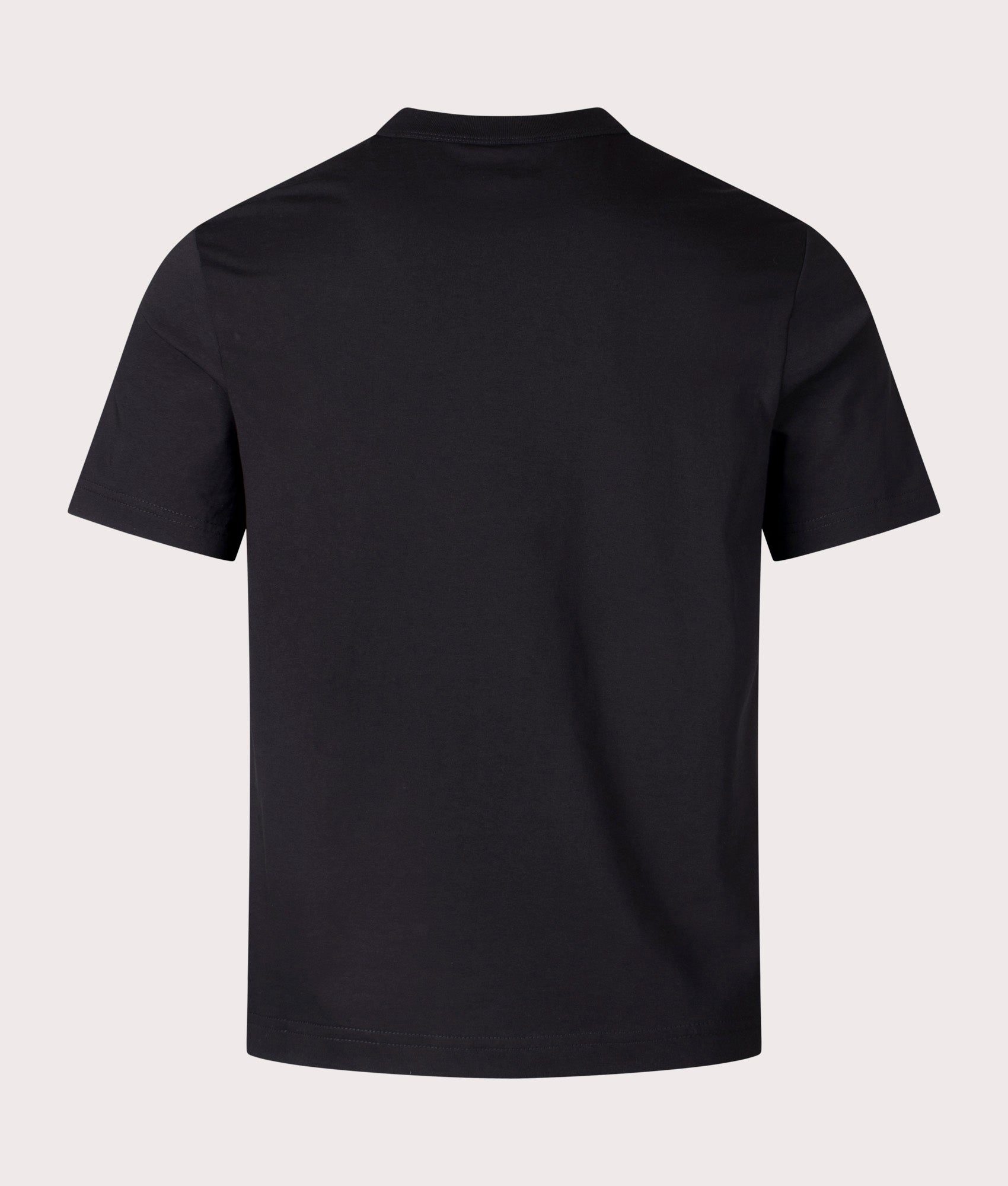 Navy Cotton Zebra Logo T-Shirt