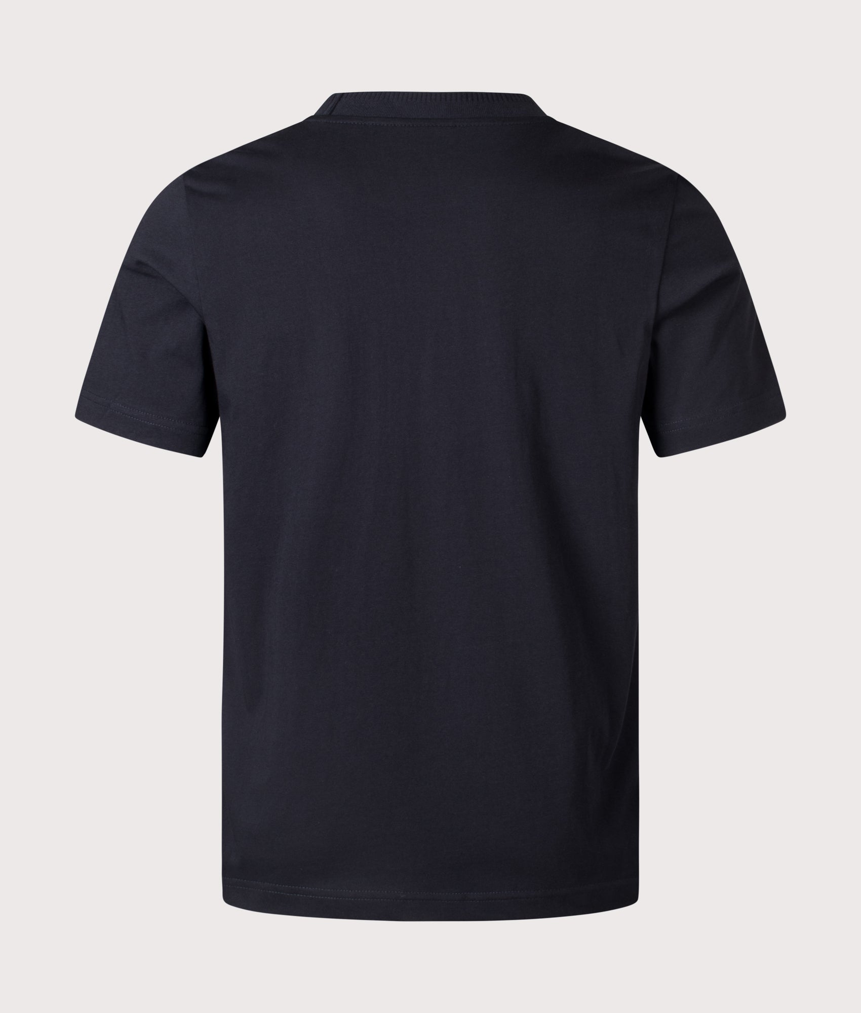 PS Paul Smith Pocket T-Shirt in Black. Shot at EQVVS.  Back shot. 