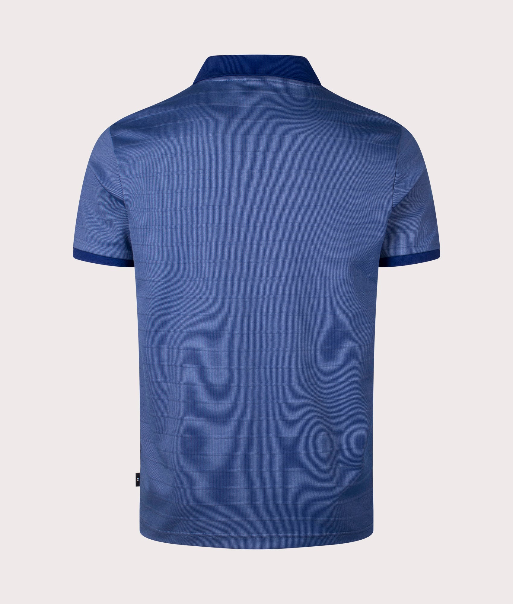 PS Paul Smith Contrast Placket Polo Shirt in Cobalt Blue. Shot at EQVVS. Back Shot