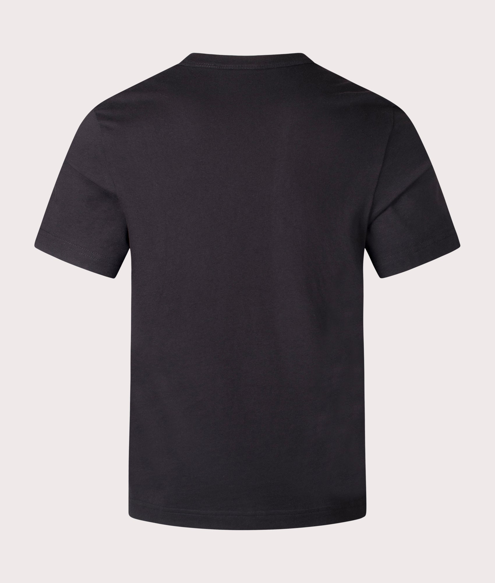 PS Paul Smith Skull T-Shirt in black at EQVVS Menswear. Back shot.