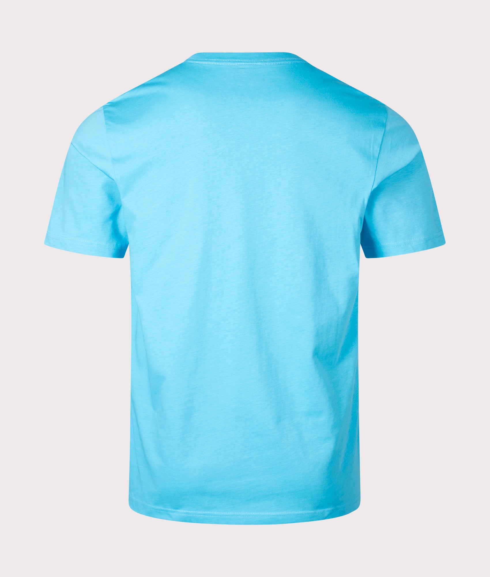 PS Paul Smith Multi Skull T-Shirt in Turquoise at EQVVS.  Back Shot.