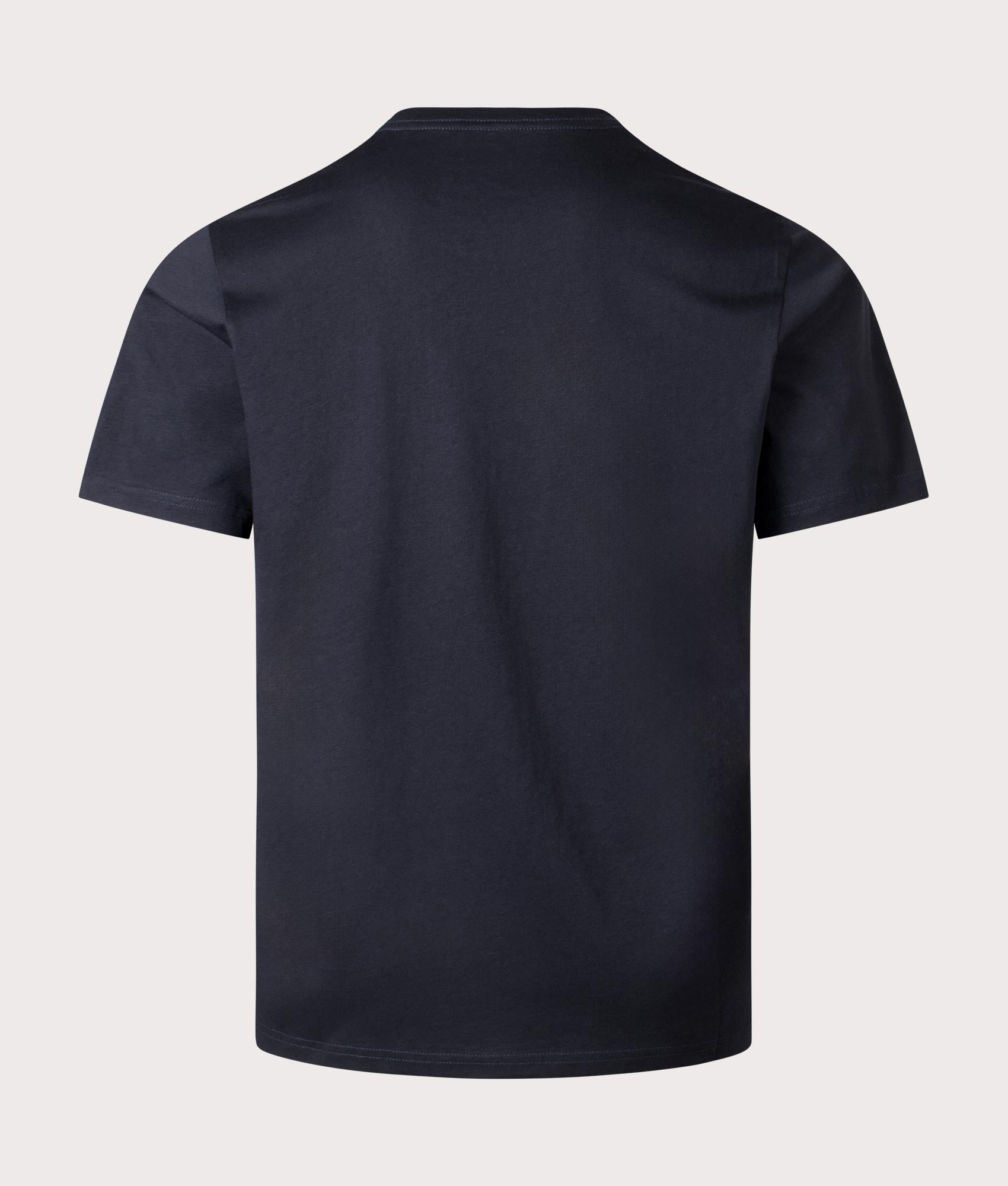 PS Paul Smith Multi Skull T-Shirt in Navy. Shot at EQVVS. Back shot