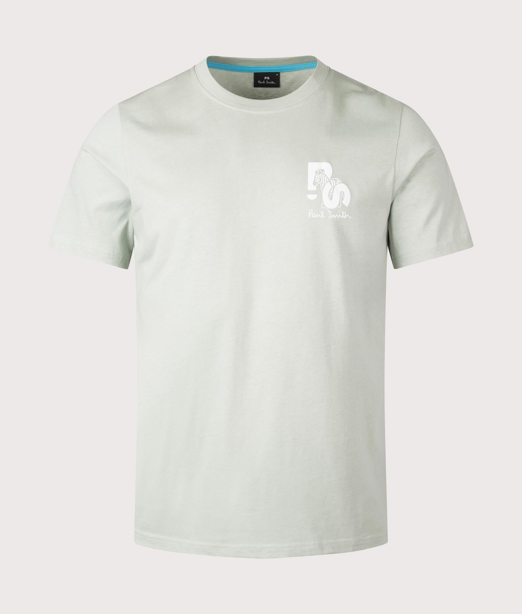 Regular Fit PS Logo Print T-Shirt