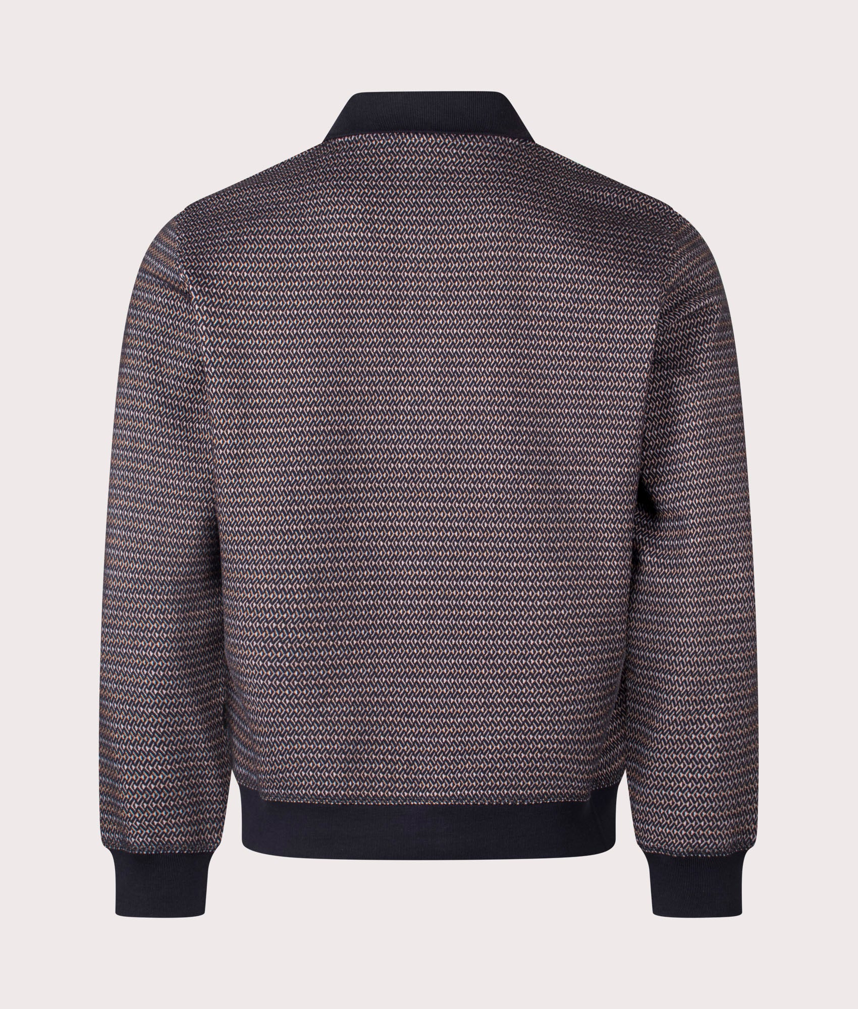 Regular Fit Cotton Blend Jersey Cardigan