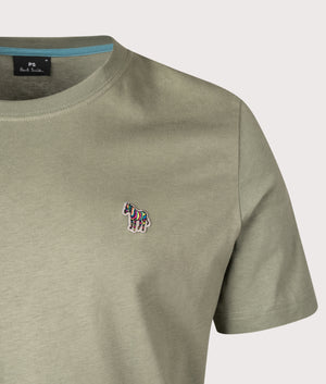 Zebra Logo T-Shirt. Shot by EQVVS. Detail shot.
