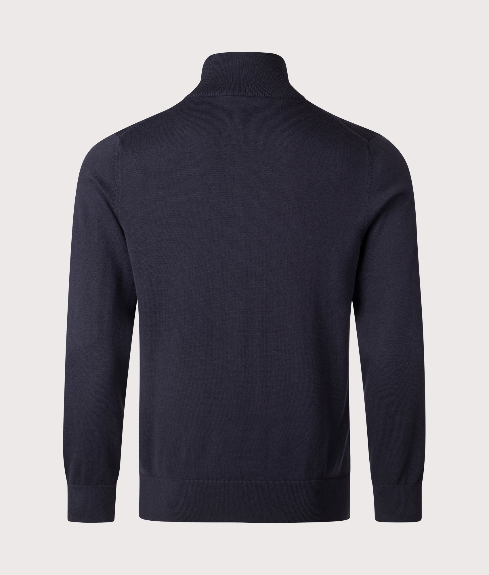 Regular Fit Zip Through Cardigan in Very Dark Navy | PS Paul Smith
