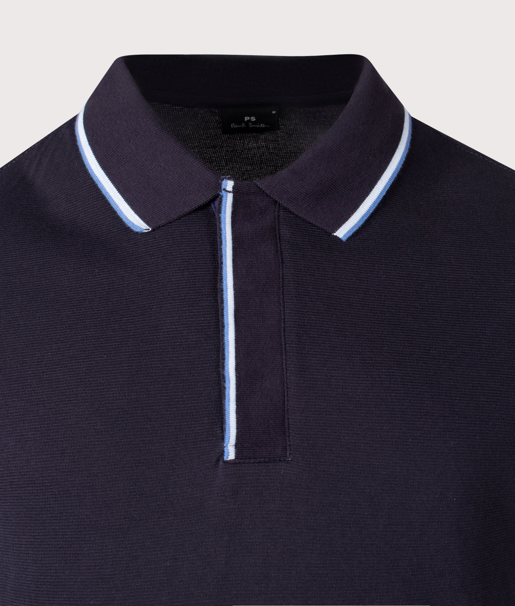 Polo Shirt. Shot by EQVVS. Front collar shot.