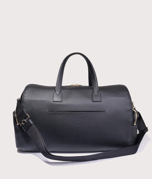 Signature Stripe Holdall Bag. Shot by EQVVS. Back shot.