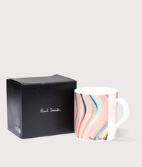 Bone China Printed Mug: 90 Swirl 