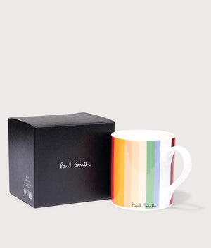 Bone China Printed Mug in Artist Stripe | PS Paul Smith | EQVVS | Box shot 