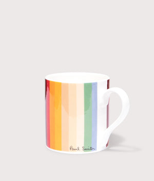 Bone China Printed Mug in Artist Stripe | PS Paul Smith | EQVVS | Mug shot 1