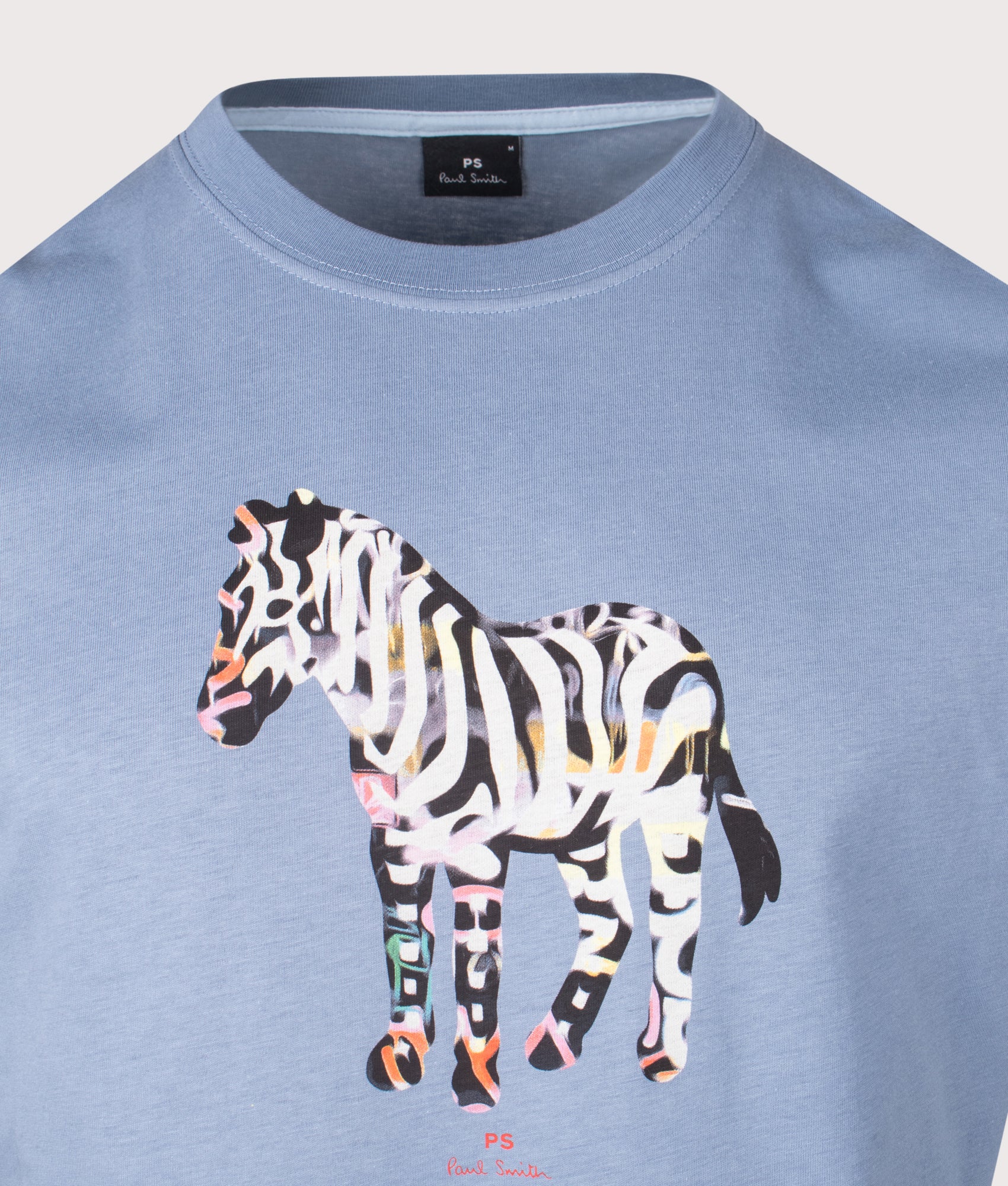 Zebra Large T-Shirt. Shot by EQVVS. Detail shot.