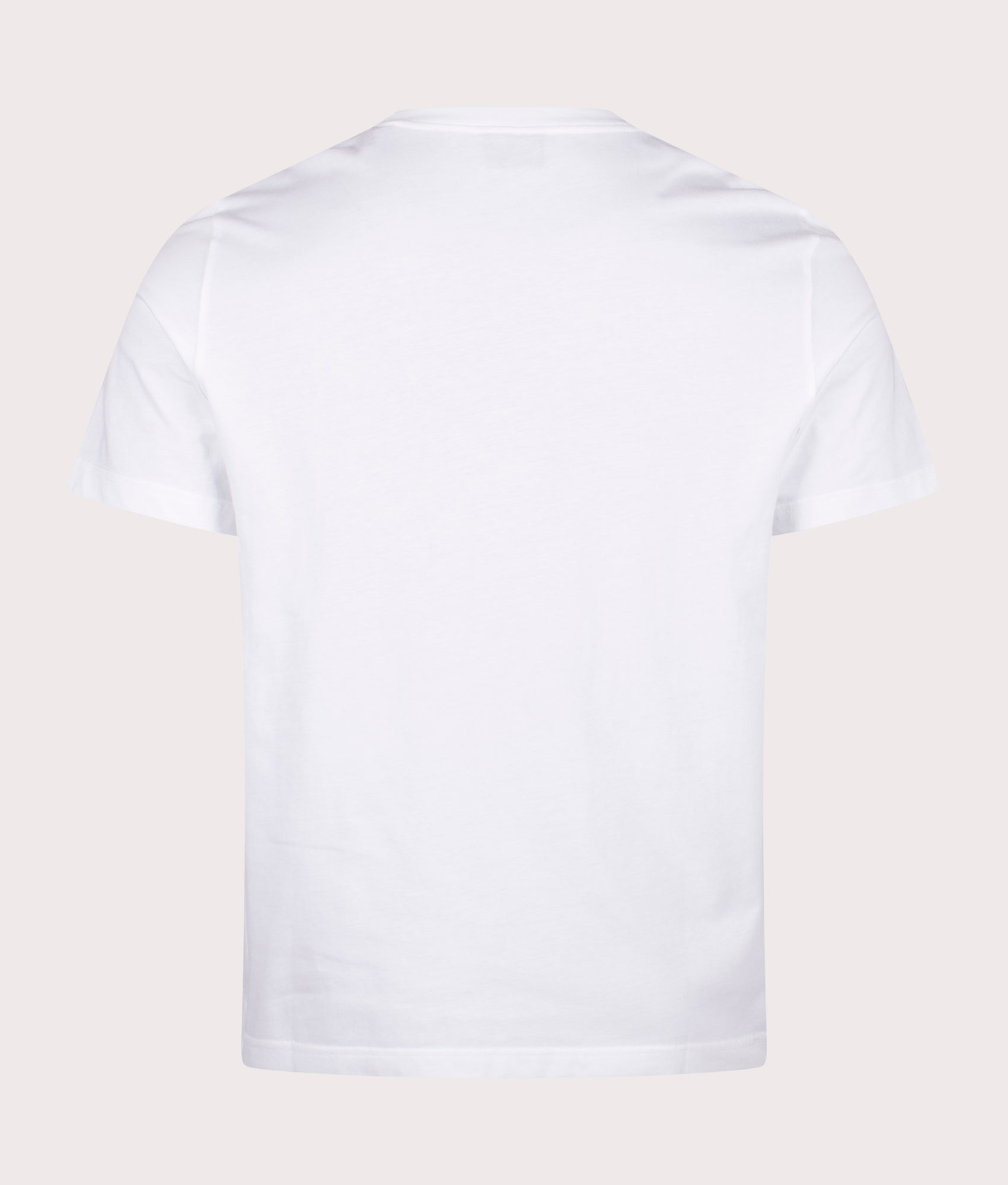 Robots T-Shirt in White. 100% White | PS Paul Smith | Shot at EQVVS | Back shot 