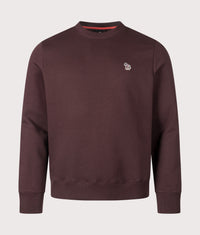 Zebra Sweatshirt: 29A Very Dark Red 