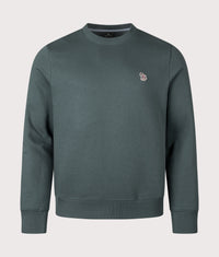Zebra Sweatshirt: 37C Petrol Green 