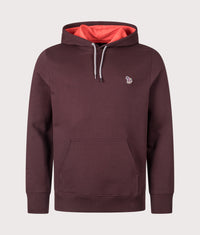 Zebra Hoodie: 29A Very Dark Red 